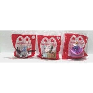 Disney McDonalds Happy Meal Walt Disney 50 World Mickey Goofy Donald Toys Lot 3